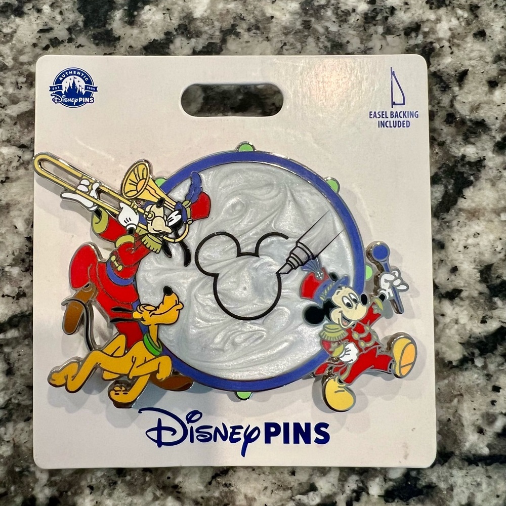 Disney Pins Marching Band Mickey & Friends Pin - Large